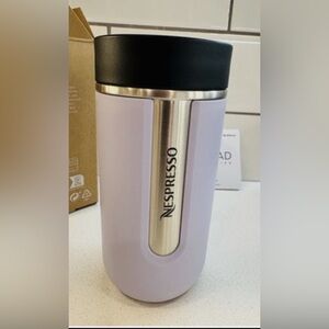 NESPRESSO vacuum mug travel medium Lavender 13.5oz 400ml